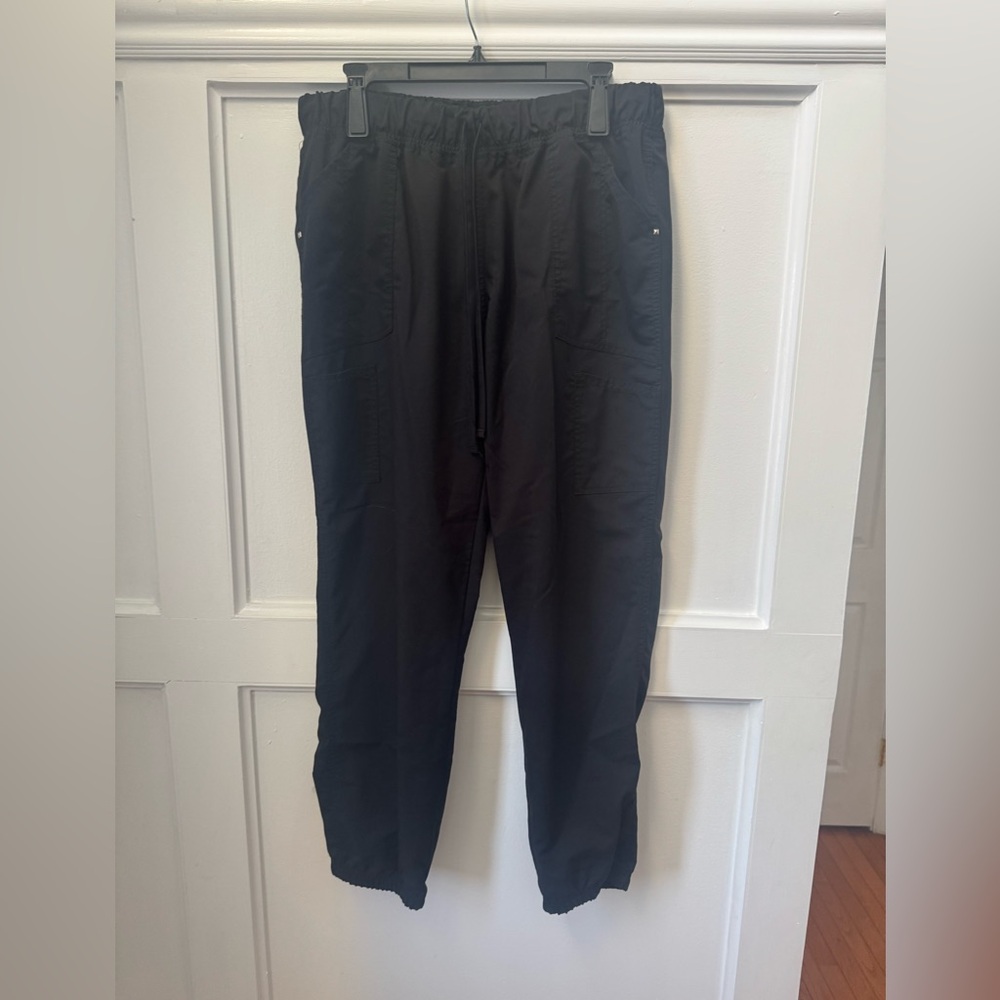 Scrubstar Unisex Black Cargo Jogger